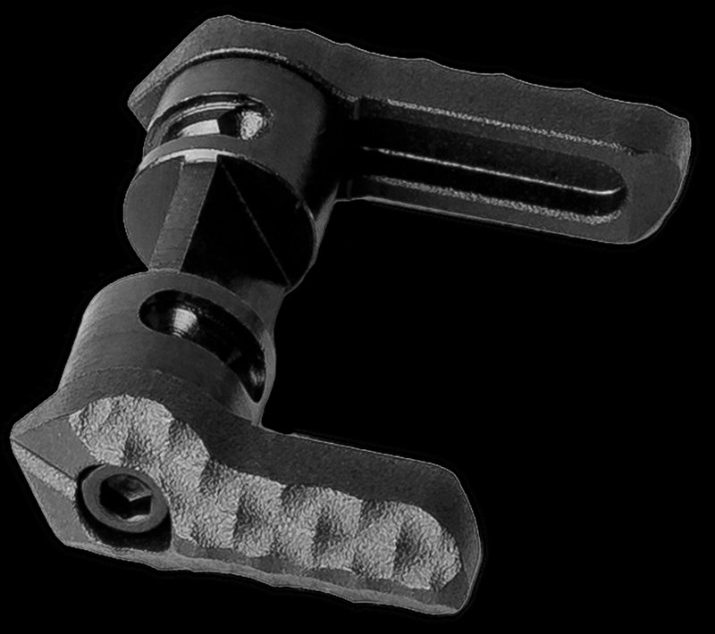 Seekins Precision Ambidextrous Safety Selector Kit 60/90 Degree Aluminum Black 0011580002
