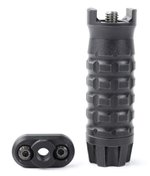 Samson Picatinny Rail Vertical Assembly Grip Medium Grenade Polymer Medium Length