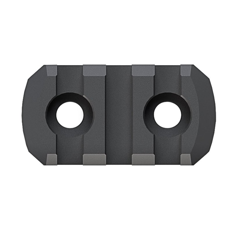Magpul MAG580-BLK M-LOK Aluminum Picatinny Rail Section 3-Slot Beveled Edges