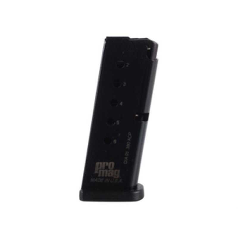 ProMag Diamondback DB380 380 ACP 6-Round Magazine | Blued Steel