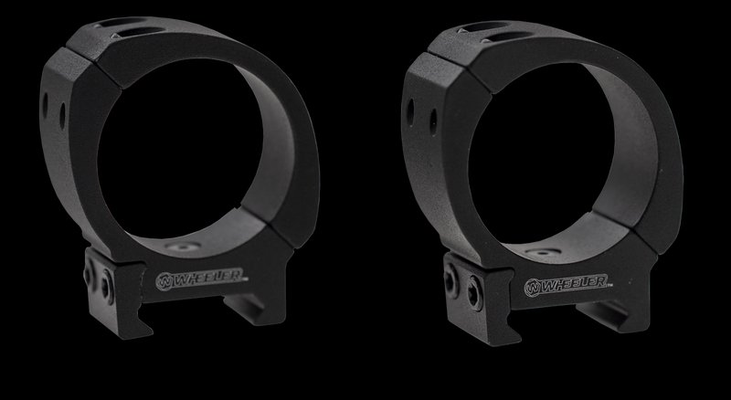 Wheeler Sporter Bi-Weaver/Picatinny Scope Rings 30mm High 6061 Aluminum