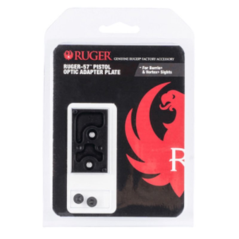 Ruger 90720 Ruger-57 Optic Adapter Plate, Docter Footprint, Matte Black Hardcoat
