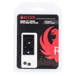Ruger 90720 Ruger-57 Optic Adapter Plate, Docter Footprint, Matte Black Hardcoat