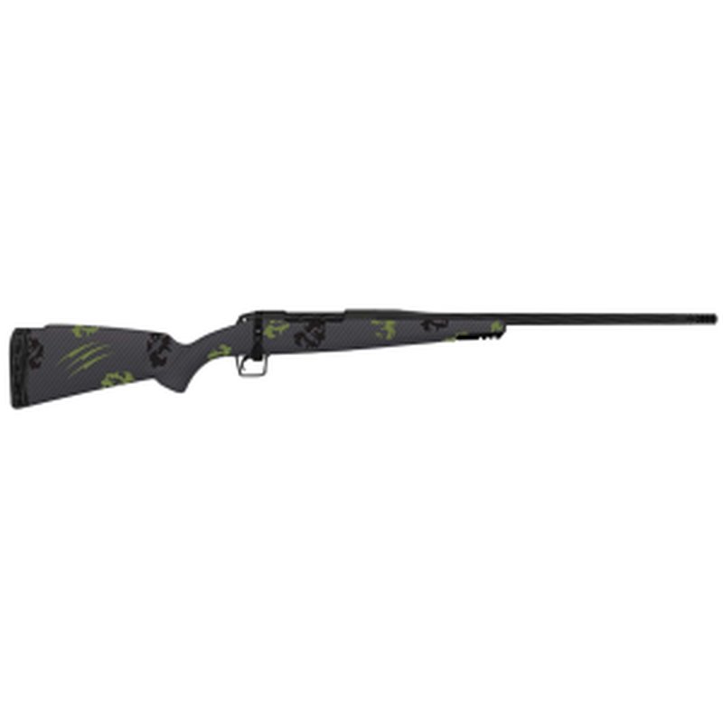 Fierce Firearms Twisted Rogue 270 Win Bolt Rifle 24 In Armour Barrel Receiver Forest Camouflage Carbon Stock