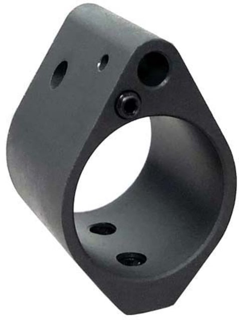 SADLAK Adjustable Low Profile Gas Block .875 Bore Diameter Black Large