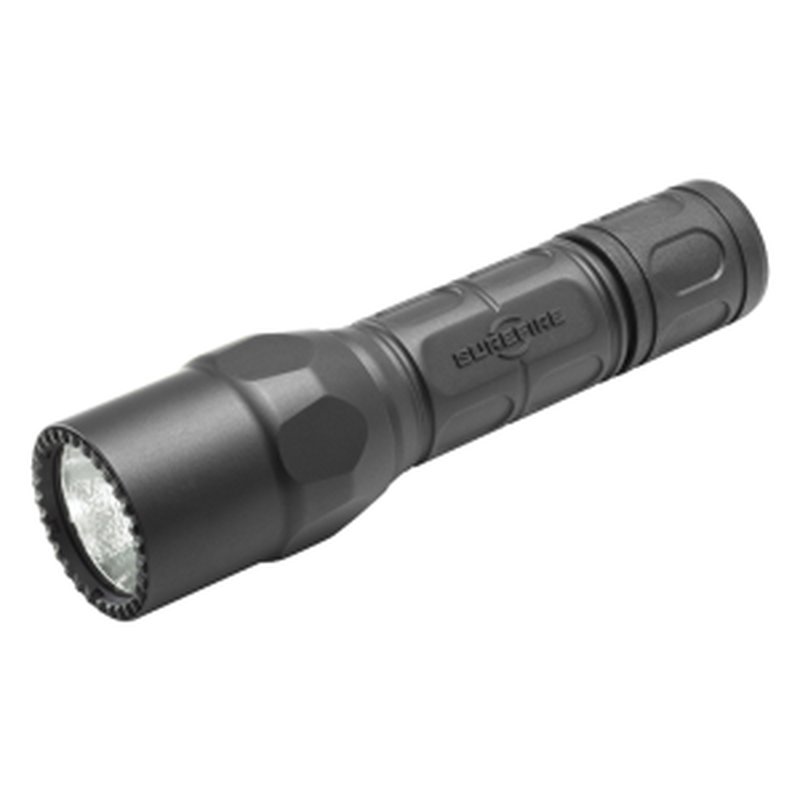 Surefire G2X Pro 15/600 Lumen LED Flashlight - Polymer & Aluminum Click Style Switch - Black