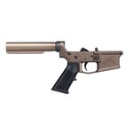 Aero Precision M4E1 Carbine Complete Lower Receiver with A2 Grip, No Stock - Kodiak Brown Anodized - APAR600577