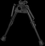 Harris S-BRP Bipod for Picatinny Rail 6–9 in Black Steel/Aluminum