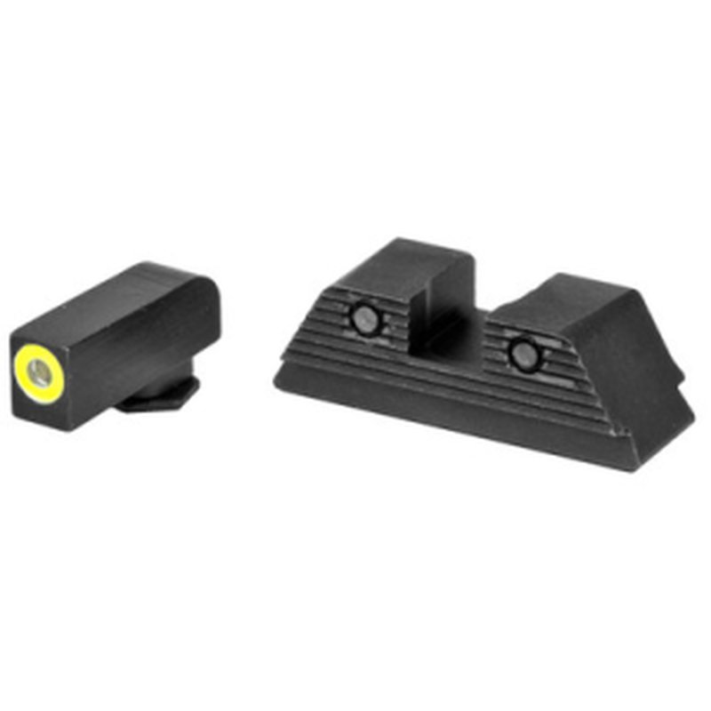 Ameriglo GL-819 Trooper Glock MOS Night Sights Green 3-Dot Tritium