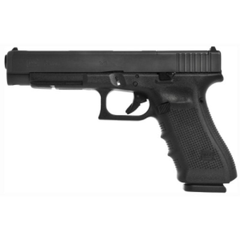 Glock 34 Gen4 MOS 9mm 17-Round Pistol (Made in USA) Black