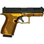 Great Lakes Firearms GL19 Striker 9mm Pistol 4 Inch 15 Round Gold Black GL19 G-CPR