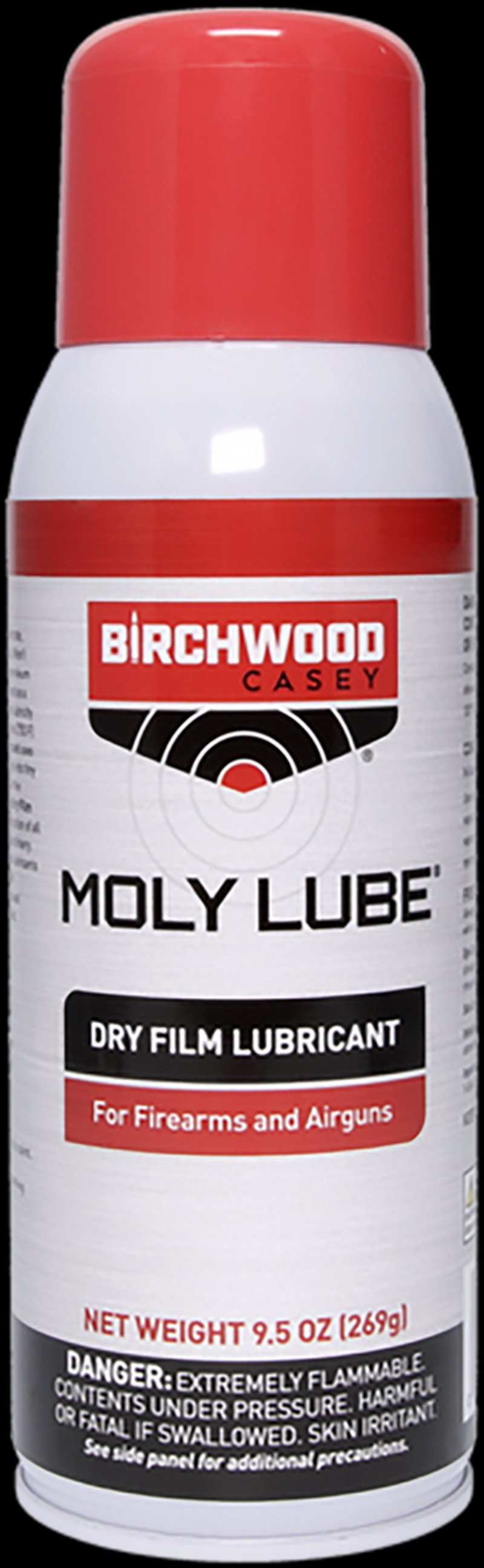 Birchwood Casey Moly Lube dry film firearm lubricant aerosol 9.5 oz 40140